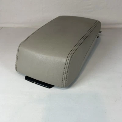 2011-2014 Subaru Outback Legacy Leather Console Lid Arm Rest Beige OEM - Image 1 of 4