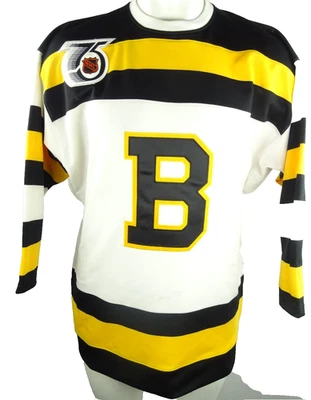 Boston Bruins NHL Mitchell & Ness Men's Pullover Sweatshirt - Image 1 of 4