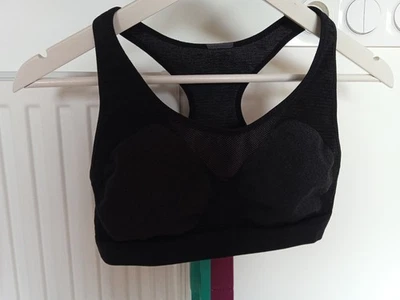 Brassière dos nageur noire - Domyos - Photo 1/3