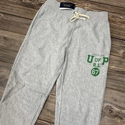 Polo Ralph Lauren Para Hombre Calce Clásico U Of P RL 67 Gris Talla Pequeña Nuevo con Etiquetas $168 Foto 1 de 4