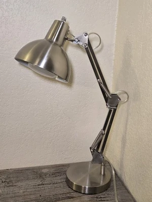 Metal Lamp Shade Adjustable Swing-arm -Working - Image 1 of 4
