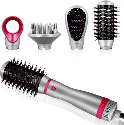 Spazzola Aria Calda 4in1 1000W Ionica Lisciante Arricciacapelli - Immagine 1 di 4