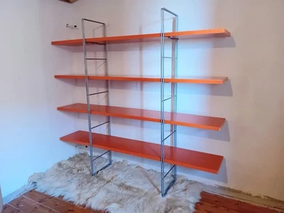 scaffale Enetri per Ikea vintage di Niels Gammelgaard arancione 1990 ikea 1990 - Immagine 1 di 4
