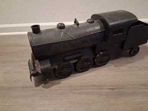 Antike 20er Jahre Cor Cor Toys Lokomotive Bodenzug - Connecticut Scheunenfund 26" - Bild 1 von 16