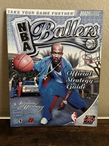NBA Ballers Guida Strategica PS2 Xbox Brady Giochi Raro - Foto 1 di 5