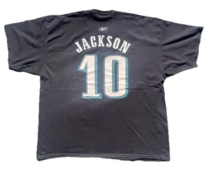 Camiseta Reebok NFL Philadelphia Eagles 2XL Negra Manga Corta DeSean Jackson Hombres - Imagen 1 de 6