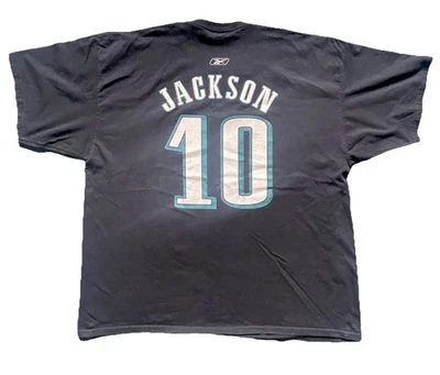 Camiseta Reebok NFL Philadelphia Eagles 2XL Negra Manga Corta DeSean Jackson Hombres Foto 1 de 4