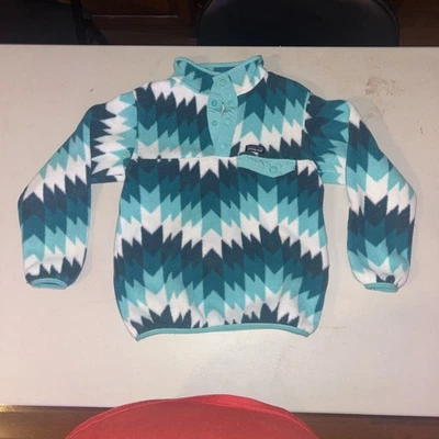 Флисовая детская четверть молнии Patigonia Synchilla маленькая 7/8 - Изображение 1 из 4