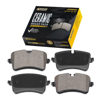 Rear Ceramic Disc Brake Pads For 2011 - 2018 Audi A6 A7 A8 Quattro OE standard - Image 1 of 4