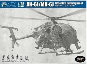 Kitty Hawk 1/35 AH-6J/MH-6J Little Bird (W/O figures) Helicopter #50004📌USA - Picture 1 of 9