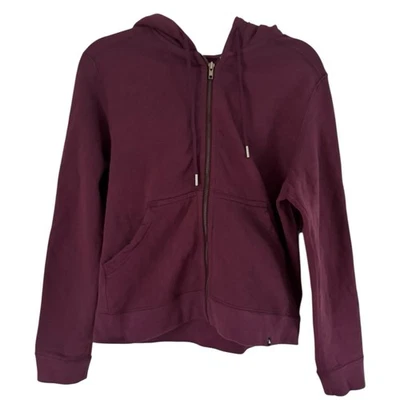 American Giant Womens Midweight Full Zip Hoodie Purple Size Small NWOT - Image 1 of 4