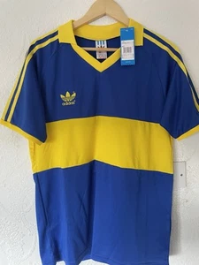 Boca Juniors 1985-86 Adidas retro Football Shirt (M) - Picture 1 of 4
