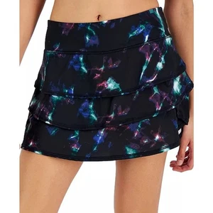 Neu mit Etikett ID Ideology 3X Galaxy Volant Skort Celestial Sky Activewear Rock - Bild 1 von 7