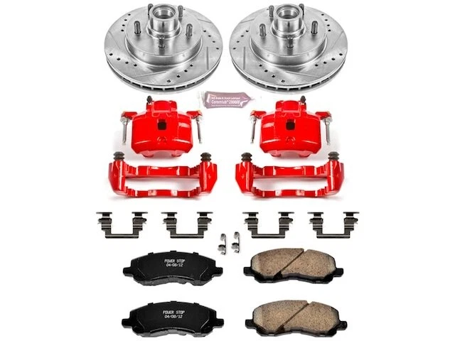 Front Brake Pad and Rotor Kit For 2001-2002 Chrysler Sebring Coupe GT664WZ - Image 1 of 1
