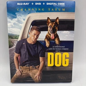 Dog (Blu-Ray + DVD + Digital), W/ Slipcover Channing Tatum - Foto 1 di 7