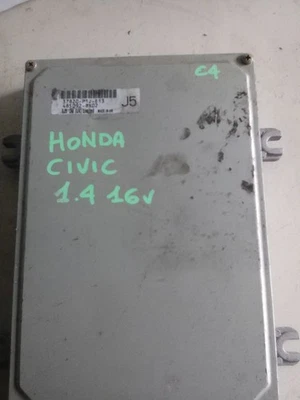 CENTRALINA MOTORE ECU PER HONDA Civic Berlina 5P 37820p1je13 Benzina 1400 (95>0 - Immagine 1 di 2