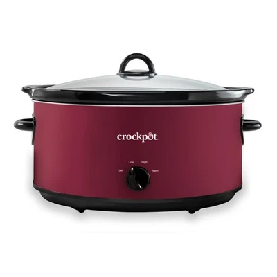 Crock-Pot® Manual 8-Quart Slow Cooker, Rhubarb - Image 1 of 4