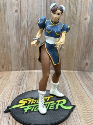 "Figura de acción ReSaurus Street Fighter Chun-Li Pink 2000 7""" Foto 1 de 4
