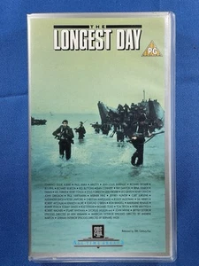 The Longest Day (VHS 1988) CBS Fox Video - Picture 1 of 3