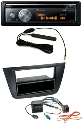 Pioneer CD USB Bluetooth DAB MP3 Autoradio für Seat Toledo Altea ab 05 schwarz - Bild 1 von 4