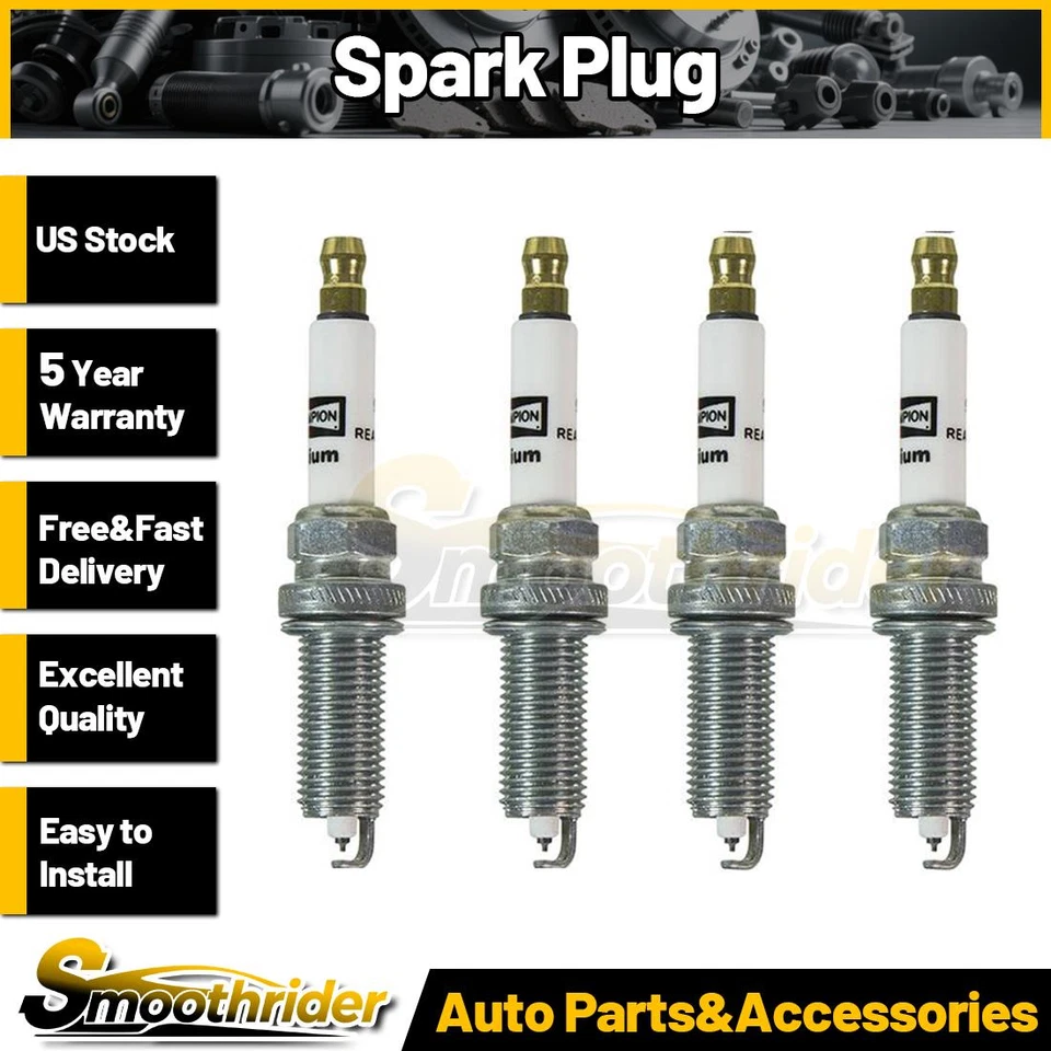 Champion Spark Plug 4 件装火花塞适用于丰田 C-HR 2018 - 2018 — 第 1/3 张图片