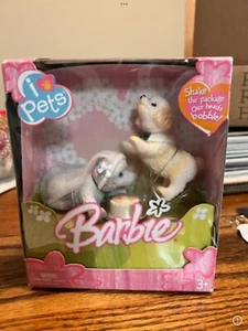 NEW 2005 Barbie I Heart Pets Puppy Love Wedding Honeymoon 2 Dogs Poodles - Picture 1 of 5