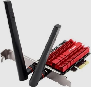 FV-AXE3000 PCIe Wifi Bluetooth Card with Intel AX210NGW Chip Wifi 6E for Desktop - Picture 1 of 1