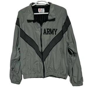 Skilcraft Army Training Jacket 100% Nylon Black Green Gray Size Medium/Short - Picture 1 of 7