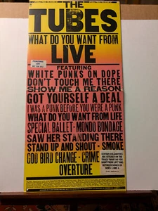 The Tubes- What Do You Want From LIVE A&M SP-19019 PROMO 1978 "Vulgarities"stikr - Picture 1 of 15