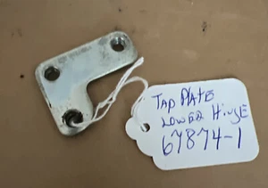 Whirlpool Amana Refrigerator Door Lower Hinge, Tap Plate 67874-1 - Picture 1 of 4