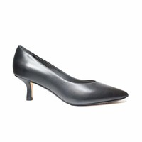 LADIES CLARKS LEATHER COURT SHOE LAINA 