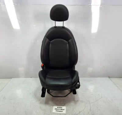 ✅ Asiento del conductor delantero izquierdo Mini Cooper R61 13-16 OEM cuero sintético conjunto negro NOTA* Foto 1 de 4