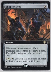 1x Thopter Shop *Extended Art* - The Brothers' War: Commander - NM - Bild 1 von 1