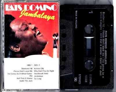 FATS DOMINO / JAMBALAYA - Tested Cassette (Holland) - Image 1 of 3