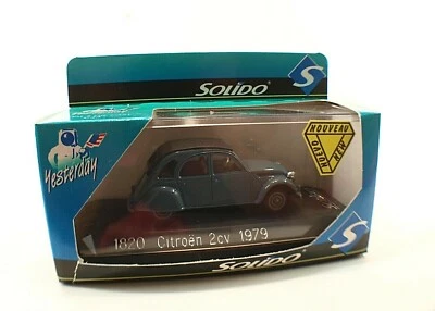 Solido S Ieri N° 1820 Citroen 2CV 1979 Nuovo Scatola / Boxed 1/43 - Immagine 1 di 4