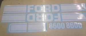 Ford 8600 Hood Decals - Picture 1 of 1