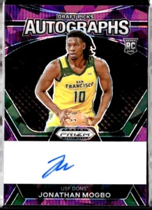 JONATHAN MOGBO 2024 PRIZM **VIOLA GHIACCIO** ROOKIE RC AUTO /99!! π₯π₯ RAPTORS - Foto 1 di 2