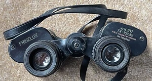 Vintage prinzlux binoculars zoom 7x-15x32 field 7x320ft at 1000yds + case - Picture 1 of 6