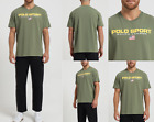 Polo Ralph Lauren Drapeau Logo T-Shirt Chemise Coupe Classique Pure Coton Top