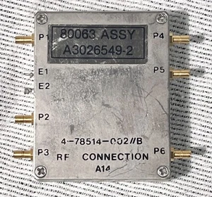 HI-G D’Italia RFK 6396 RF Relay 26.5 VDC 675 Ohm Military Unused - Picture 1 of 2