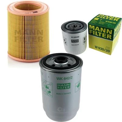 MANN-FILTER Set Para Rover 800 Coupe Hatchback XS 825 D SD Land Range I AE AN - Imagen 1 de 4