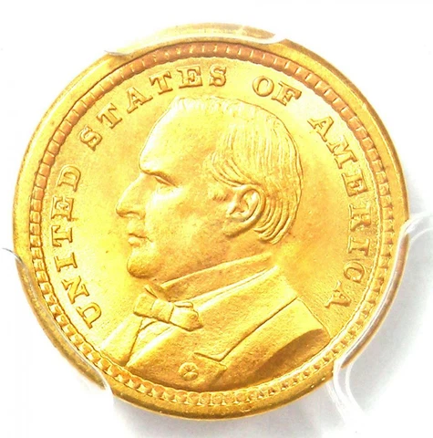 1903 McKinley Louisiana Gold Dollar G$1 - PCGS MS67+ Plus Grade - $4,500 Value! Cover