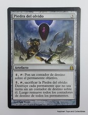 Mtg Spanish Oblivion Stone x1 Commander 2011 Mtg Magic the Gathering EX