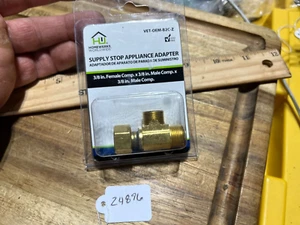 Homewerks Supply Stop Extender T-Stück 3/8 Zoll (24896) - Bild 1 von 3