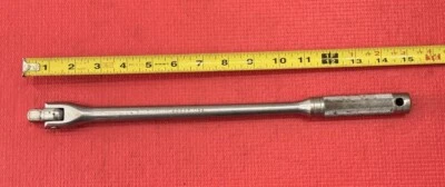 BLACKHAWK by Proto Tools 49985, 1/2" Drive 15" Flex-Head Breaker Bar Made in USA - Image 1 of 3