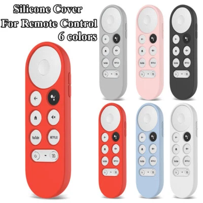 For Chromecast With Google TV 2020 Voice Remote Shockproof Silicone Cover Case - Image 1 of 4