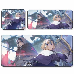 FGO Artoria Pendragon Jeanne of Arc Alter  Mouse Pad Profession PC Large Mats - Picture 1 of 10
