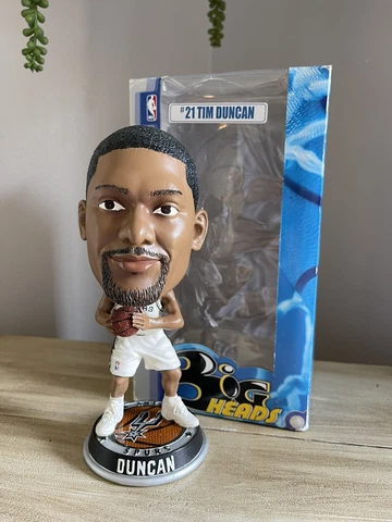 TIM DUNCAN San Antonio Los Spurs 2009 BIGhead EXCLUSIVE Bobblehead NIB! Cover