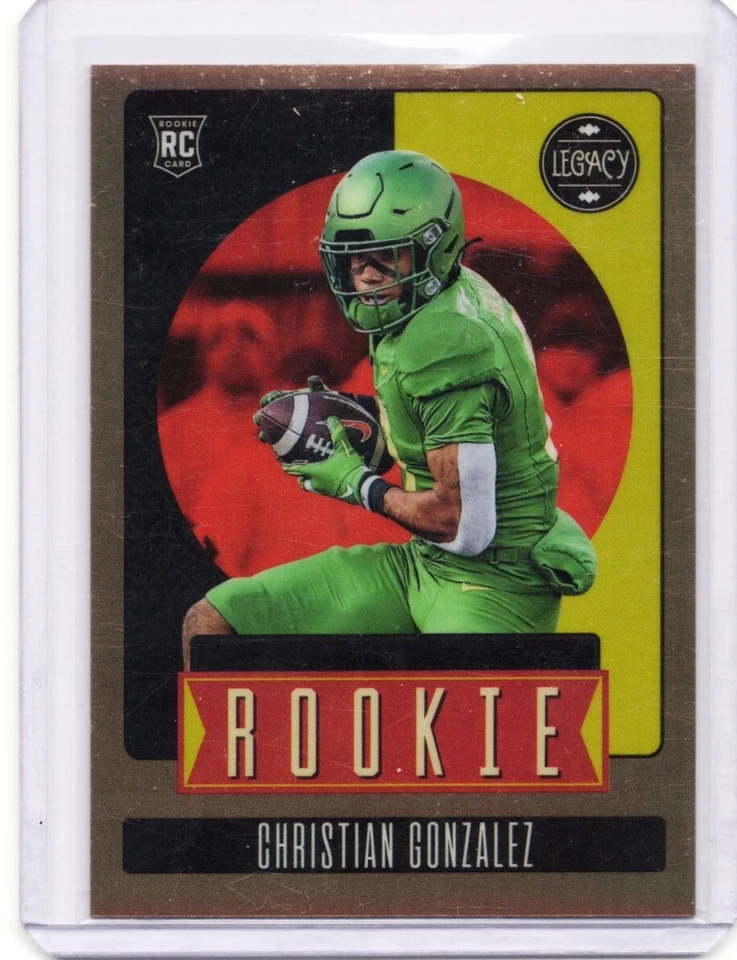 2023 Panini Legacy - Rookies Christian Gonzalez #190 (RC) /100 - Image 1 of 1