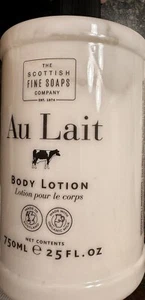 The Scottish Fine Soap Co. ~ Au Lait Body Lotion w/ Organic Milk 25 oz W Pump - Picture 1 of 1